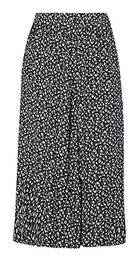 WearAll Damen Rock mit elastischem Taillenbund für Damen, bedruckt, Größe 40-54, Kleine Blume, 50/52/Große Größen WearAll Damen Rock mit elastischem Taillenbund für Damen, bedruckt, Größe 40-54, Kleine Blume, 50/52/Große Größen von WearAll
