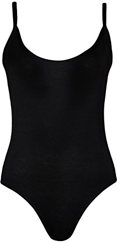 WearAll - Damen Träger Ärmellos Cami Vest Body Top - Schwarz - 36-38 WearAll - Damen Träger Ärmellos Cami Vest Body Top - Schwarz - 36-38 von WearAll