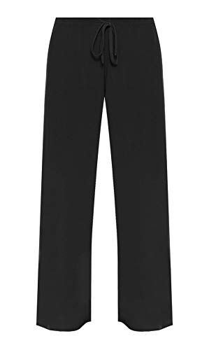 WearAll - Damen Übergröße Palazzo Hose - Schwarz - 42 von WearAll