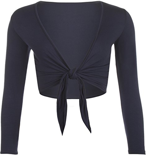 WearAll - Neu Damen Achselzucken Binden Langarm Top - Marineblau - 40-42 WearAll - Neu Damen Achselzucken Binden Langarm Top - Marineblau - 40-42 von WearAll