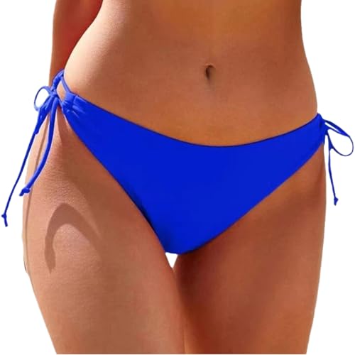 Weardear Damen Bikini Slip Badeshorts Badehose Low Waist mit seitlicherBikinihose Bikini Unterteil von Weardear