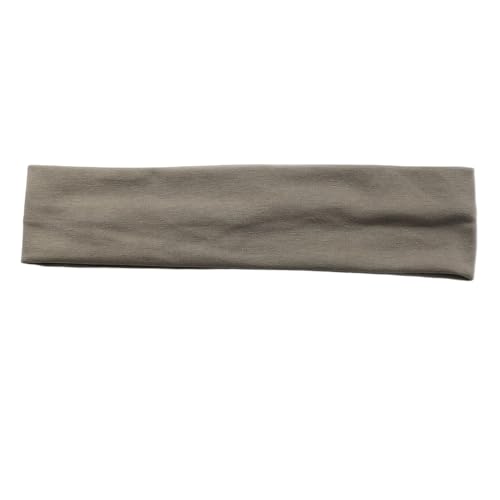 Weardear Damen Haarband Sport Breites Stirnband Sommer Laufen Yoga Fitness Elastisch Schweißband K26 Kaffee Einheitsgröße von Weardear