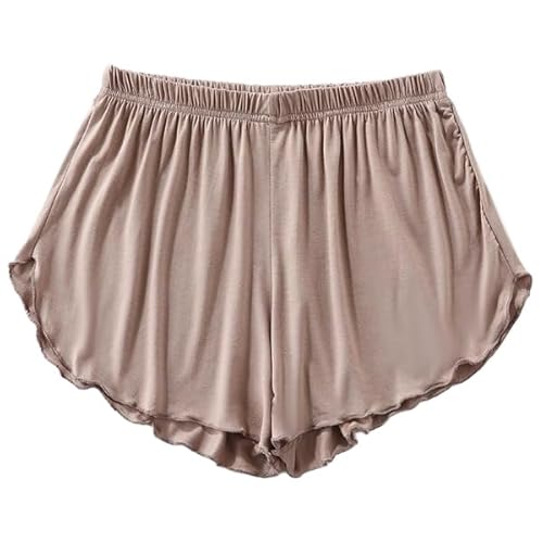 Weardear Damen Schlafanzughose Baumwolle Pyjamahose Nachtwäsche Kurz Freizeit Hose von Weardear