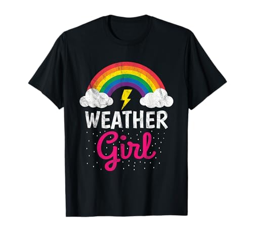 Weather Girl Weiblicher Meteorologe Storm Chaser T-Shirt Weather Girl Weiblicher Meteorologe Storm Chaser T-Shirt von Weather Meteorology Threads