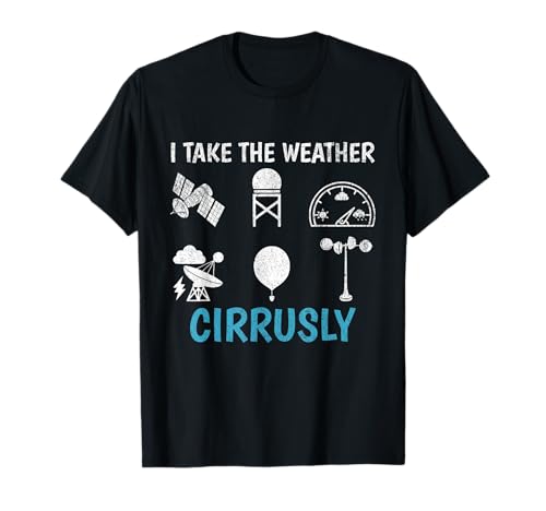 Lustig Ich nehme das Wetter Zirrusly Lustiges Weatherman Boy Girl T-Shirt Lustig Ich nehme das Wetter Zirrusly Lustiges Weatherman Boy Girl T-Shirt von Weatherman Weather Forecaster Meteorologist