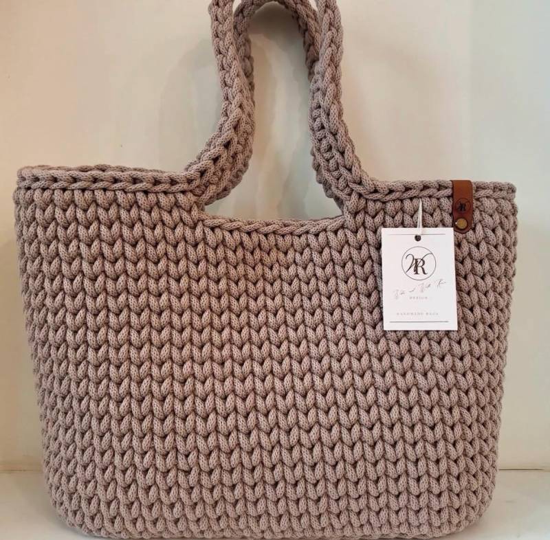 Shopper Groß Mit Oder Ohne Magnet Verschluss, Häkeltasche, Handtasche, Gehäkelt, Bobbiny Modern, Boho Shopper Groß Mit Oder Ohne Magnet Verschluss, Häkeltasche, Handtasche, Gehäkelt, Bobbiny Modern, Boho von WebenundWolleRama
