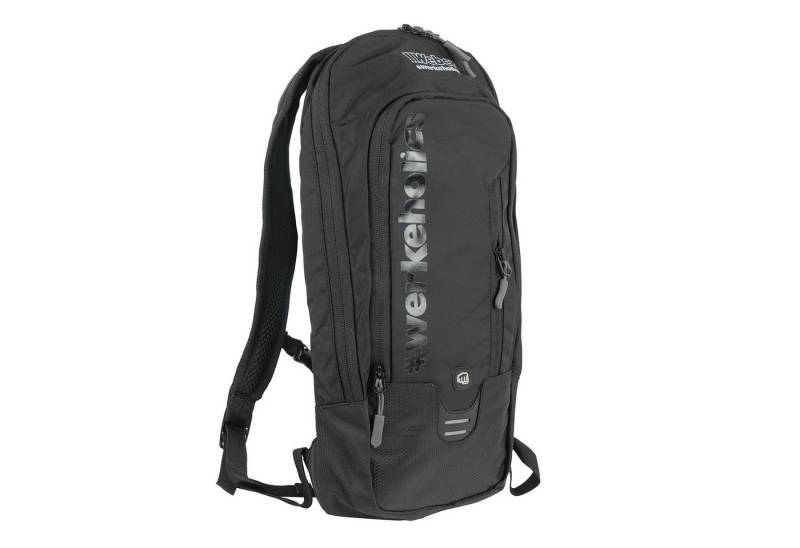 Weber GmbH Rucksack #Werkeholics Outdoor Fahrrad Offroad Rucksack schwarz 10 l, Fach für 2-Liter Trinkblase, viele Innenfächer von Weber GmbH