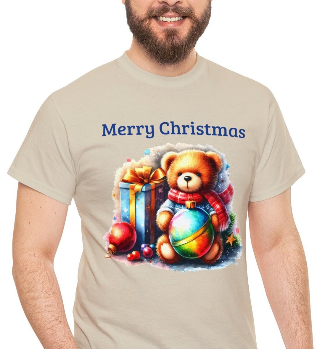 Christmas T-Shirt, Family Shirt & Party T-Shirt For Holiday-Season, Cute Teddy Bear Shirt, Matching Outfit von WebserviceArt