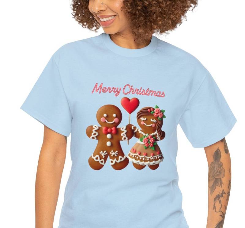 Christmas T-Shirt, Family Shirt & Party T-Shirt For Holiday-Season, Gingerbread Couple, Matching Outfit von WebserviceArt