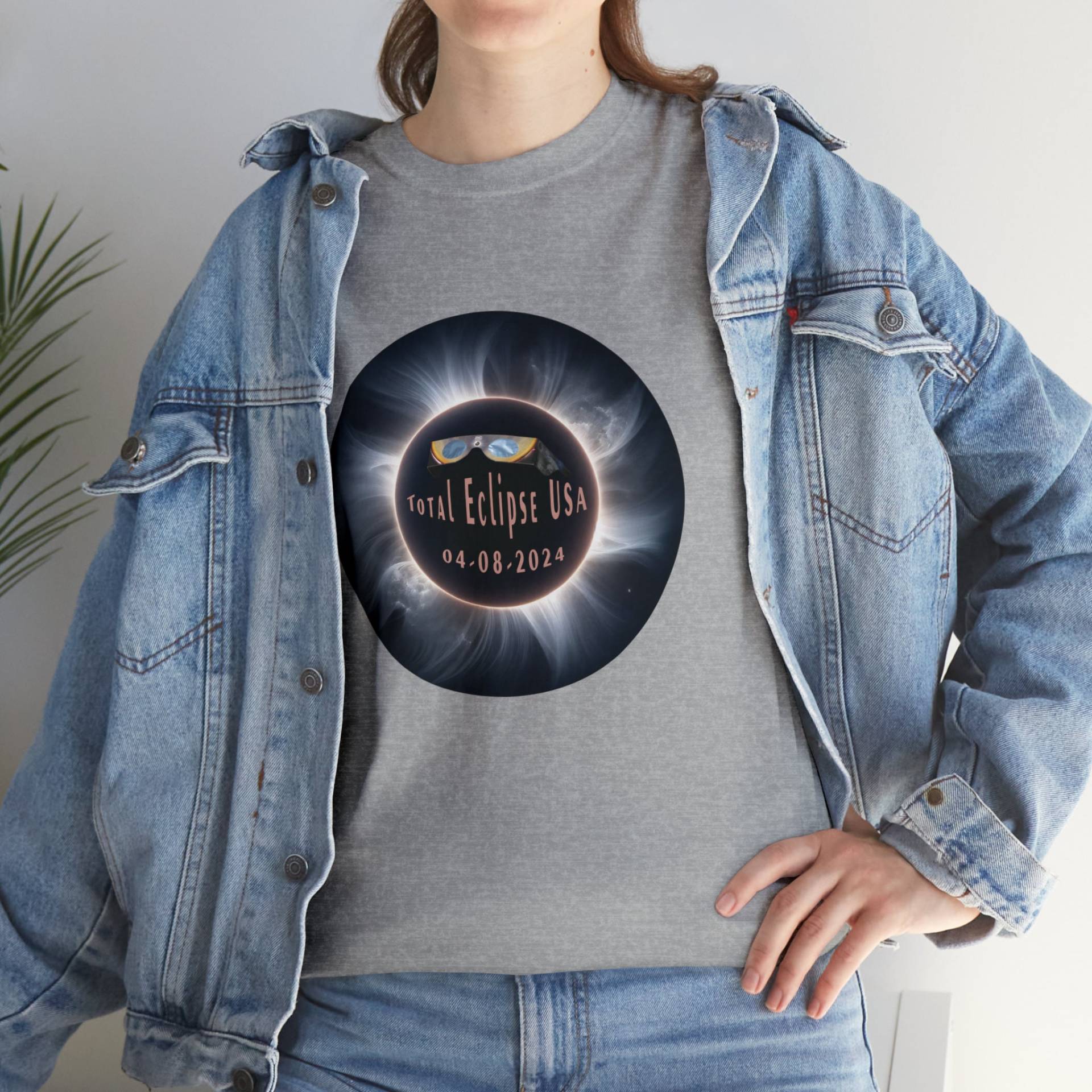 Total Solar Eclipse Shirt, April 8, 2024, Solar Eclipse 2024 T-Shirt, America Totality, Moon Astronomy Souvenir von WebserviceArt