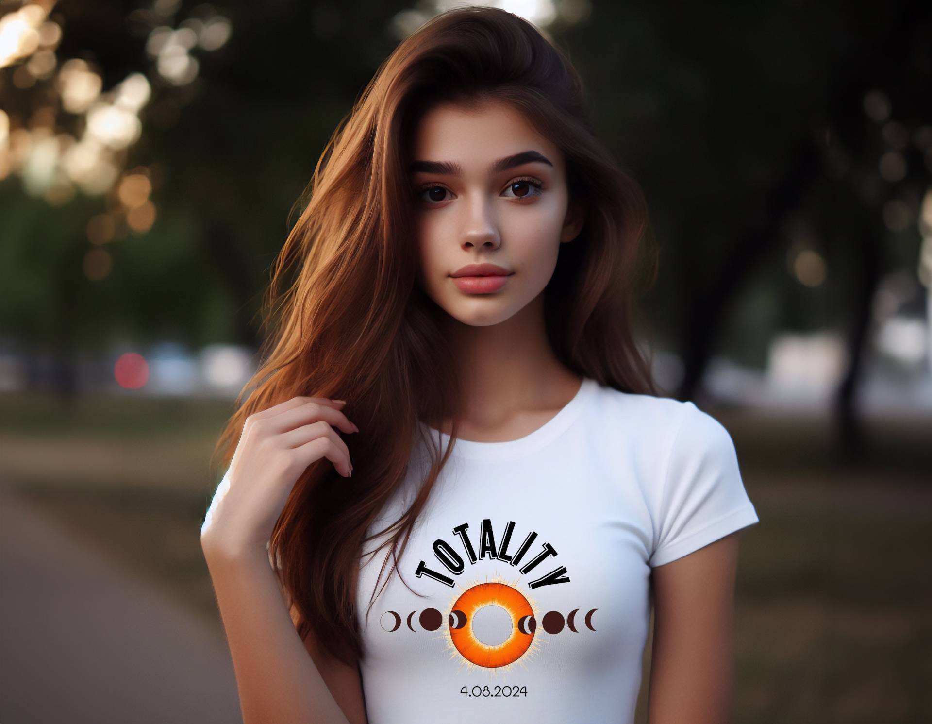 Total Solar Eclipse Shirt, April 8, 2024, Solar Eclipse 2024 T-Shirt, America Totality, Moon Astronomy Souvenir von WebserviceArt