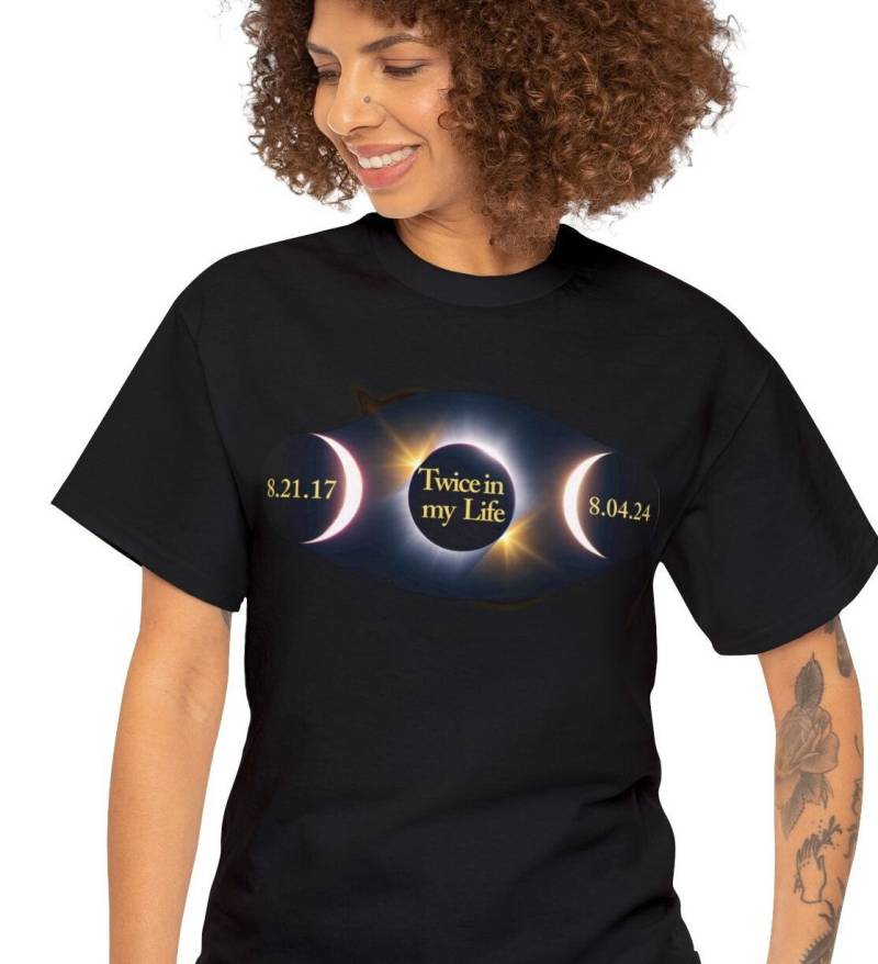 Total Solar Eclipse Shirt, April 8, 2024, Solar Eclipse 2024 T-Shirt, America Totality, Moon Astronomy Souvenir von WebserviceArt