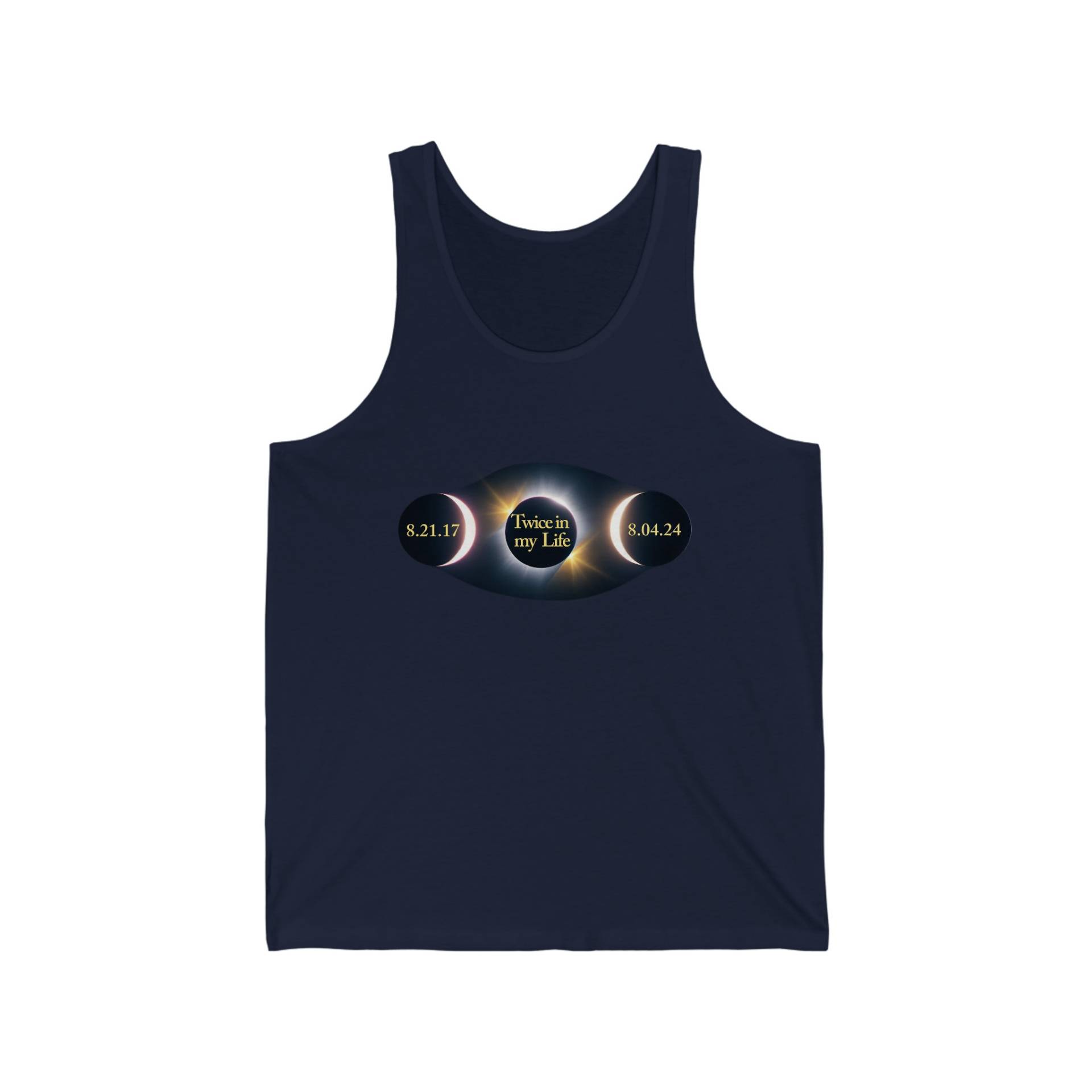 Total Solar Eclipse Tank Top, Top, 2024 Shirt Gift Totality Eclipse Tank Top von WebserviceArt