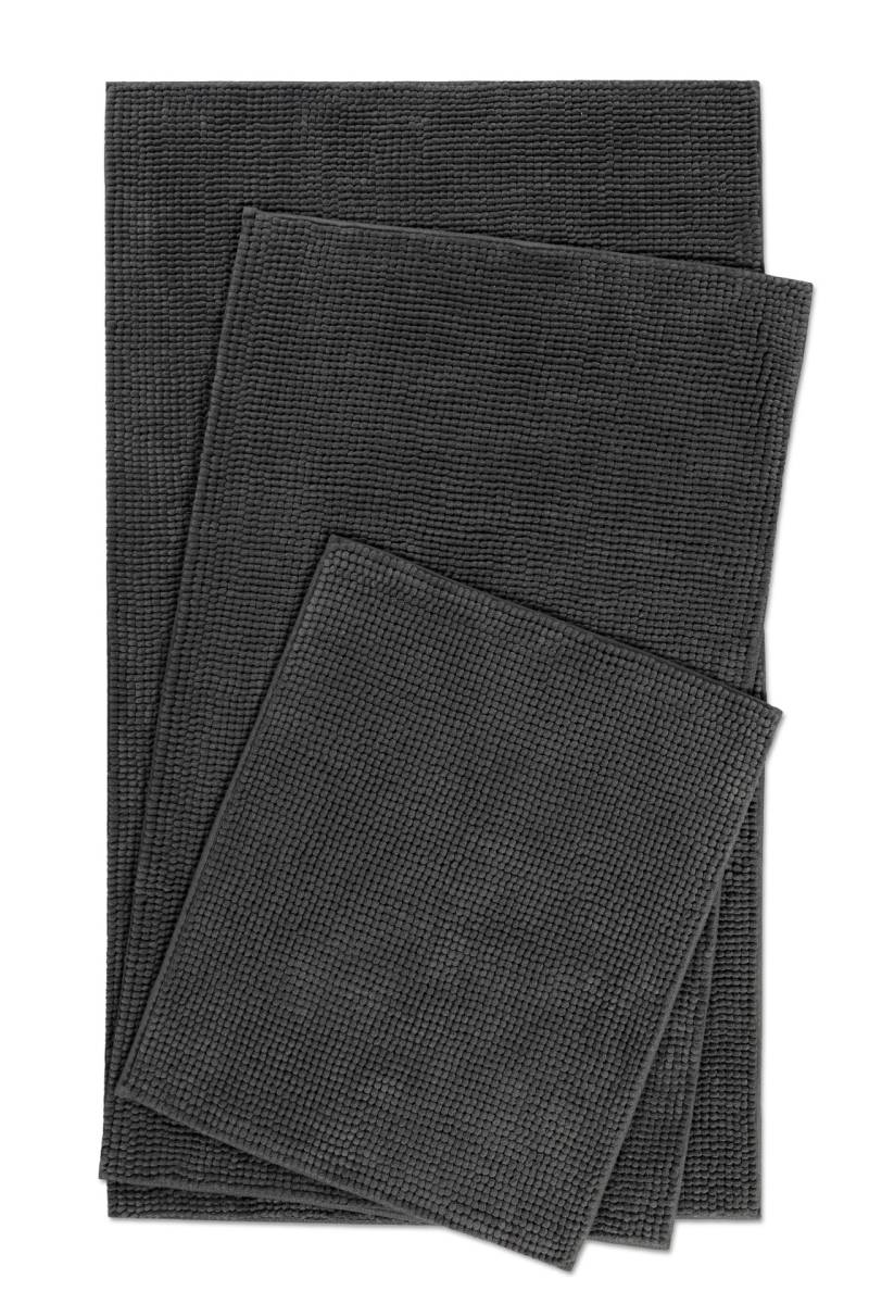 Wecon home Basics Badematte "Balu" Höhe 14 mm Chenille, waschbar, rutschfest, schnell trocknend, weich, Badteppich von Wecon Home Basics