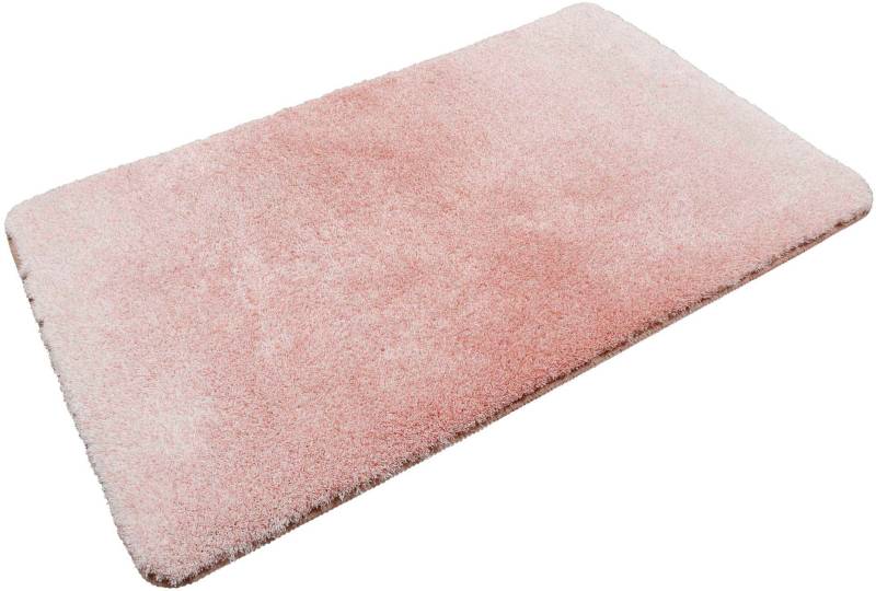 Wecon home Basics Badematte "Luuk WB-2705" Höhe 25 mm rutschhemmend beschichtet fußbodenheizungsgeeignet  schnell trocknend trendiger Farbverlauf, waschbar, weicher Badezimmerteppich von Wecon Home Basics