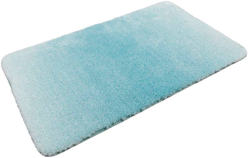 Wecon home Basics Badematte "Luuk WB-2705" Höhe 25 mm rutschhemmend beschichtet fußbodenheizungsgeeignet  schnell trocknend trendiger Farbverlauf, waschbar, weicher Badezimmerteppich von Wecon Home Basics