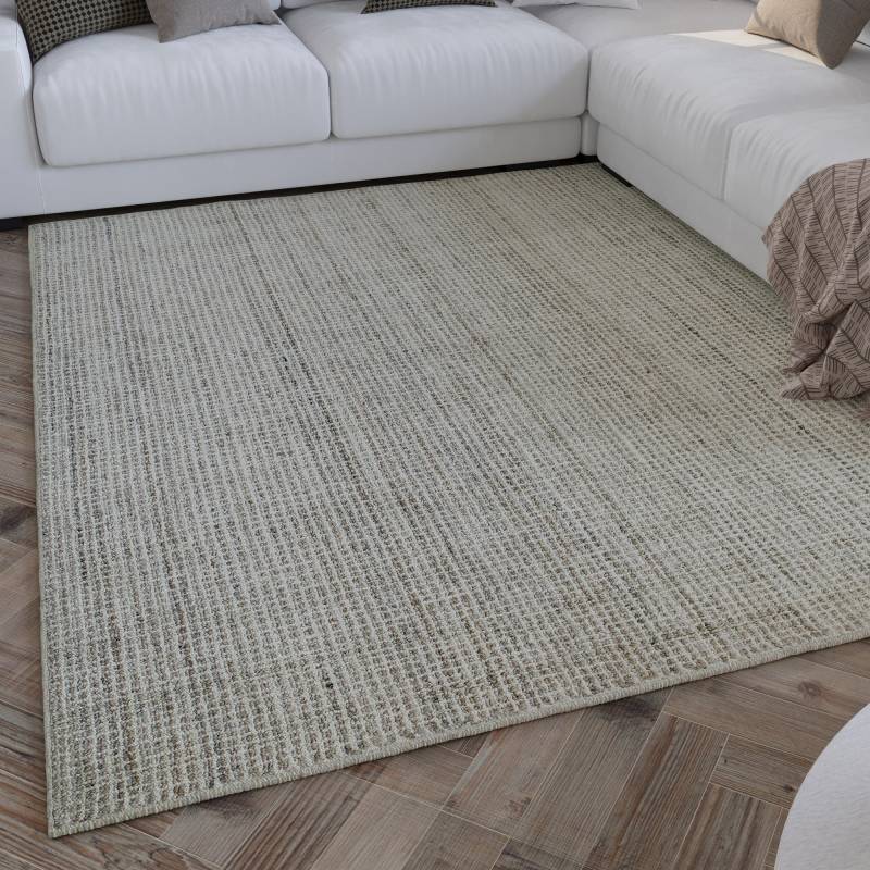 Wecon home Teppich "Hamptons FOURTEEN" rechteckig 10 mm Höhe Läufer, Fasermix, Kurzflor, Wohnzimmer, Schlafzimmer, elegant, Karo von Wecon Home