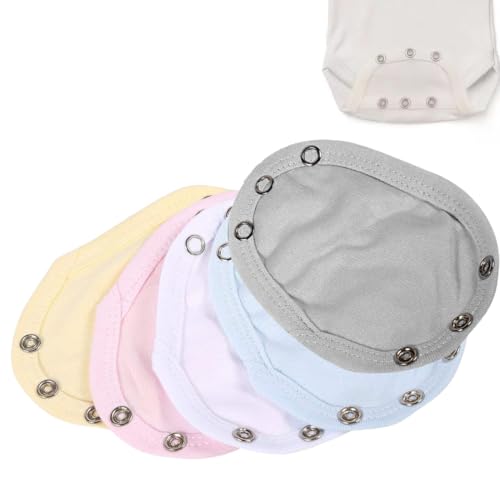 5pcs Baby Body Extension Snap Buttons, Body Extension, Bodysuit Extension Adjustable Length Baby, Extension Snap Buttons Adjustable Length, Oval Shape, For Metal Snap Buttons 9.5±0.5mm von WeddHuis