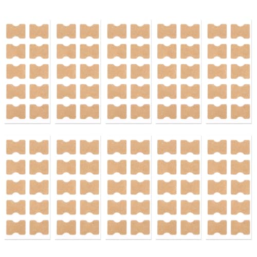 WeddHuis 100 Pcs Zehennagel Patch Zehennagel Korrektur Patch Eingewachsene Zehennägel Korrektur Patch Eingewachsene Zehennägel Pflaster Korrektur Aufkleber Zeh Nagel von WeddHuis