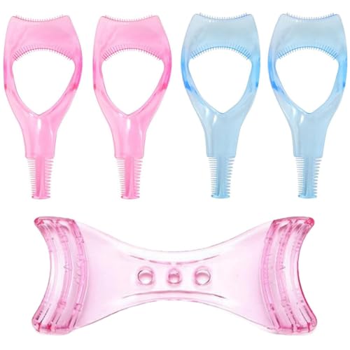 WeddHuis 6 Pcs Mascara Schablone Wimperntusche Schablone Wimperntusche Helfer Wimpern Schablone Mascara Hilfe Wimpernschablone Mascara Shield für Augen Make-Up Eyeliner Eye Make-Up von WeddHuis