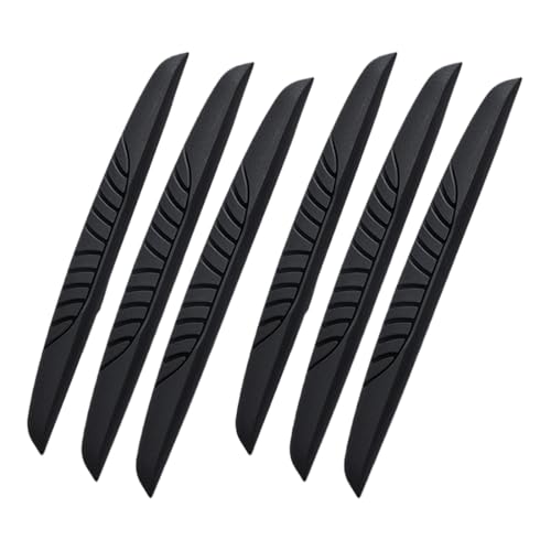 WeddHuis 6 Pcs Selbstklebend Türkantenschoner Auto, Autotür Kantenschutz, Auto Türkantenschutz Aufkleber, Kantenschutz für Autotür, für alle Modelle Autospiegel von WeddHuis