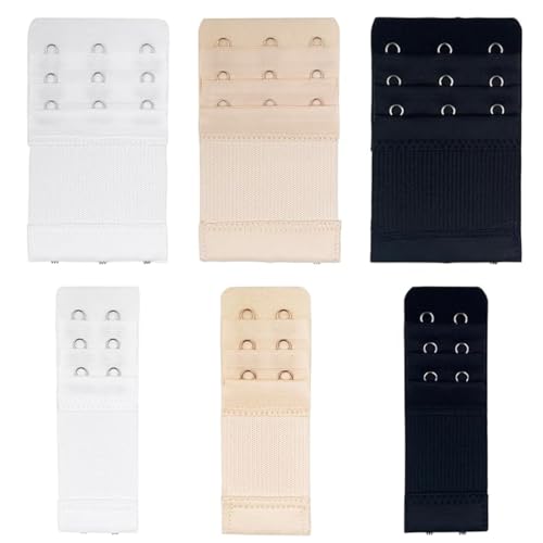 WeddHuis 8 Stück BH-Verlängerer, Weich, bequem und dehnbar, BH Verschluss Elastischen Geeignet für Frauen Damen WeddHuis 8 Stück BH-Verlängerer, Weich, bequem und dehnbar, BH Verschluss Elastischen Geeignet für Frauen Damen von WeddHuis
