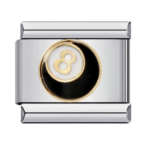 WeddHuis Italian Charms Module für 9mm Italian Charm Bracelet DIY Italian Style Charms für Damen Abnehmbar Italienisches Charm Armband Zubehör Mädchen Junge Geschenk von WeddHuis