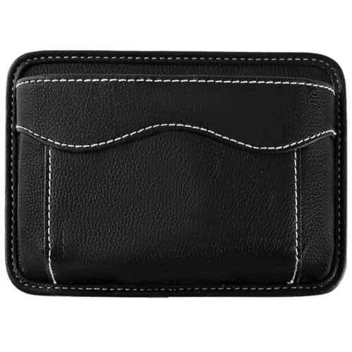 WeddHuis Mini-Organizer aus Leder, Seitentasche für Autositze, Seitliche Aufbewahrungstasche, Geeignet zum Organisieren von Dokumenten, Ordnern, Notizblöcken etc. von WeddHuis