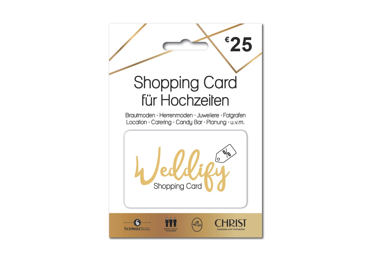 Weddify Card - Die Shopping Für Hochzeiten von WeddifyShoppingCard