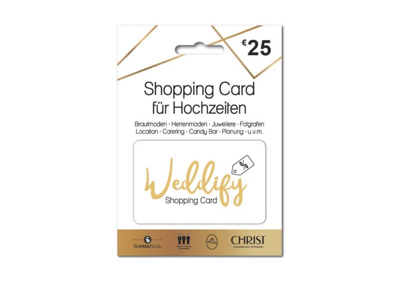 Weddify Card - Die Shopping Für Hochzeiten von WeddifyShoppingCard
