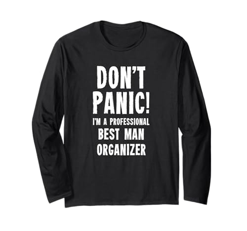 Best Man Organizer Langarmshirt von Wedding Planning Team T-Shirts & Gifts