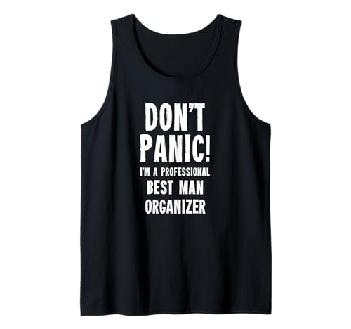Best Man Organizer Tank Top von Wedding Planning Team T-Shirts & Gifts