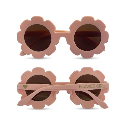 WeddingGiftsWedding Sonnenbrille, Blumenmädchen, kleine Brautjungfer, Antragsgeschenk., Rosa, 6*6 WeddingGiftsWedding Sonnenbrille, Blumenmädchen, kleine Brautjungfer, Antragsgeschenk., Rosa, 6*6 von WeddingGiftsWedding