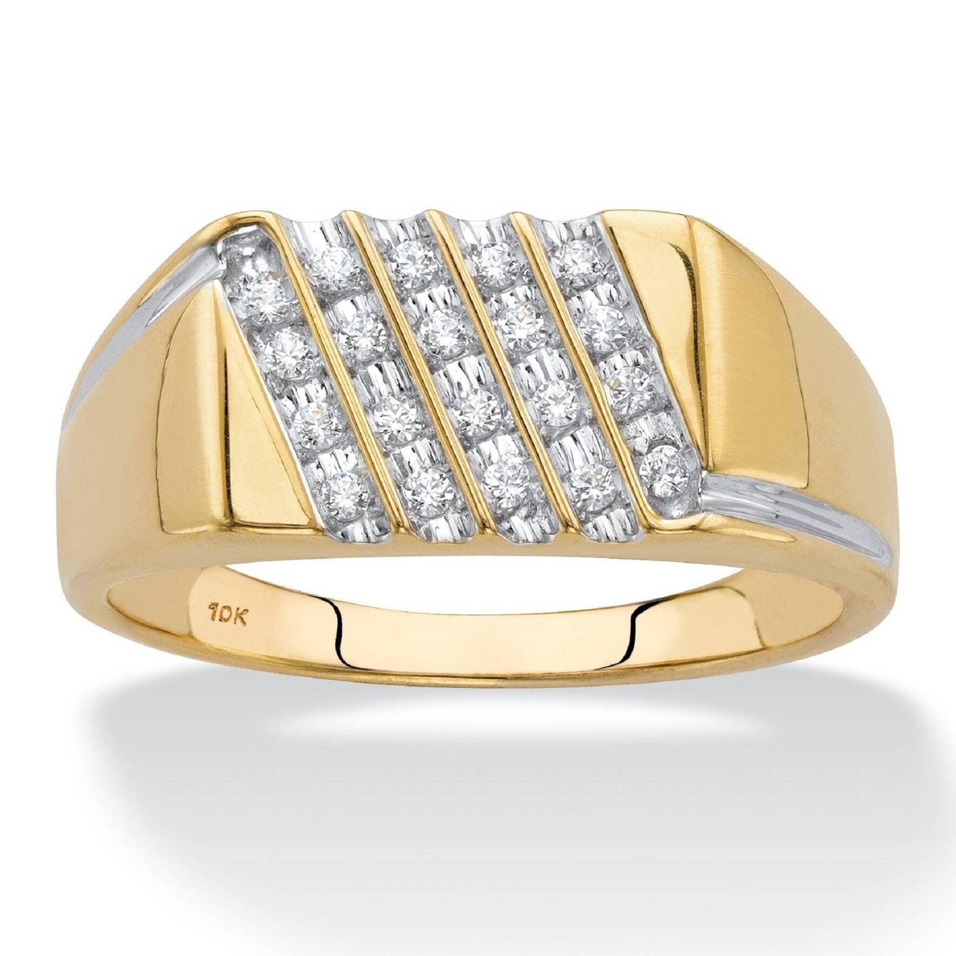 Herren Moissanite Ring, Multi Layer Männlichen Verlobungsring, 925 Silber & Solid Gold Männer Einzigartige Ehering, Art-Deco-Versprechen Ring von WeddingJewellry