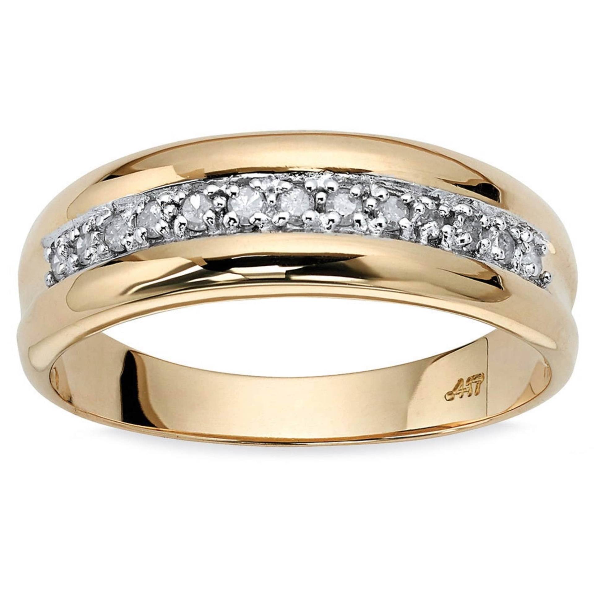 Herren Multi Stein Einzigartige Ehering, Moissanite Versprechen Silber & Gold Hoch Poliert Männlichen Verlobungsring, Geschenk Für von WeddingJewellry