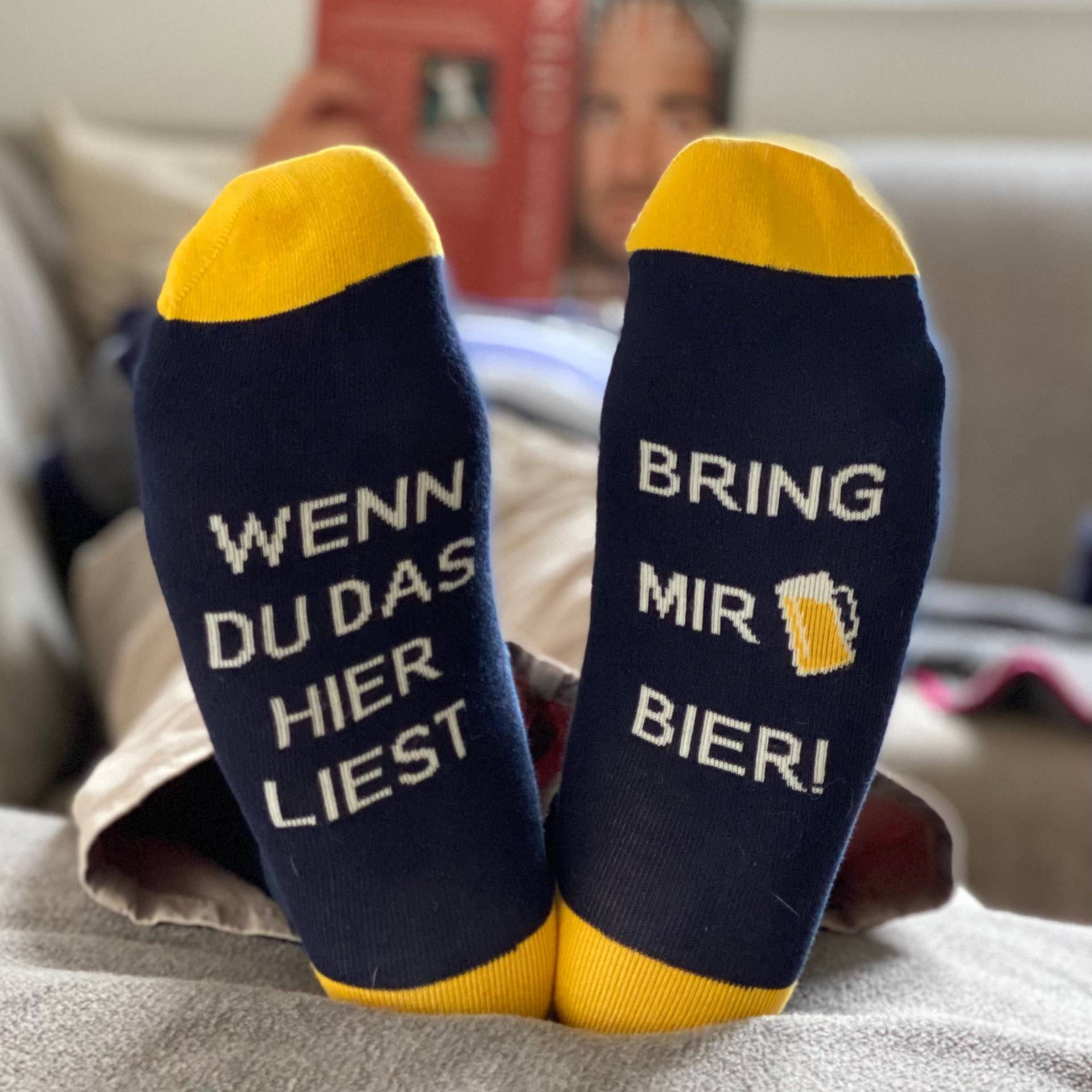 Auszeitsocken Für Biertrinkerinnen, Geschenk „Bring Mir Bier", Vatertag Auszeitsocken Für Biertrinkerinnen, Geschenk „Bring Mir Bier", Vatertag von WeddingtreeShop