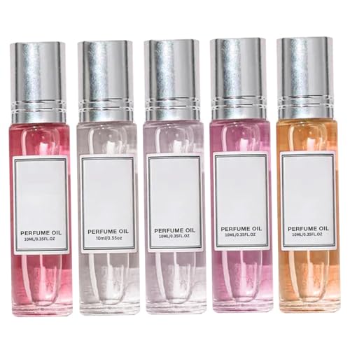 5 Stück Pheromone-Parfüms für Frauen 10 ml Roll-on-Pheromon-Parfümöl natürliche Formel lang anhaltender Duft 5 Stück Pheromone-Parfüms für Frauen 10 ml Roll-on-Pheromon-Parfümöl natürliche Formel lang anhaltender Duft von Wedhapy