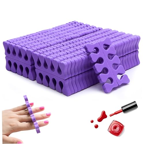 Zehentrenner für die Pediküre 100 Stück weicher Zehenspreizer aus Schaumstoff für die Pediküre wiederverwendbare Fingertrenner für Nagellack Zehentrenner für Damen Nagellack Zehentrenner für die Pediküre 100 Stück weicher Zehenspreizer aus Schaumstoff für die Pediküre wiederverwendbare Fingertrenner für Nagellack Zehentrenner für Damen Nagellack von Wedhapy