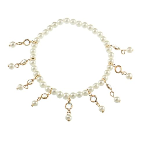 Wedity Fußkettchen mit Boho-Perlenanhänger, handgefertigt, elastische Perlenarmbänder, Fußkettchen, Sommer-Accessoires, Strand-Fußschmuck für Frauen und Mädchen von Wedity