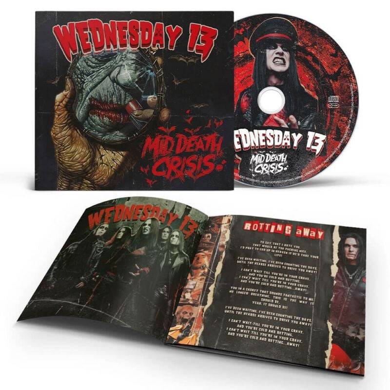 Wednesday 13 Mid Death Crisis CD multicolor Wednesday 13 Mid Death Crisis CD multicolor von Wednesday 13