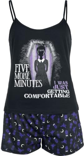 Wednesday 5 Minutes Frauen Schlafanzug schwarz L von Wednesday