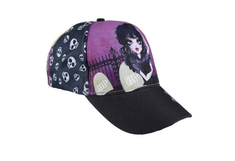 Wednesday Baseball Cap Wednesday Adams Mädchen Kinder Basecap Baseball Kappe allover Print Gr. 53 bis 55 von Wednesday