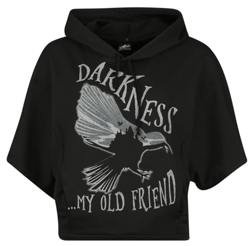 Wednesday Darkness... My Old Friend Frauen Kapuzenpullover schwarz XL von Wednesday