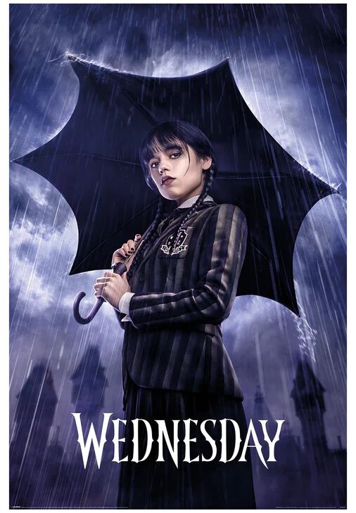 Wednesday - Downpour - Poster - multicolor von Wednesday