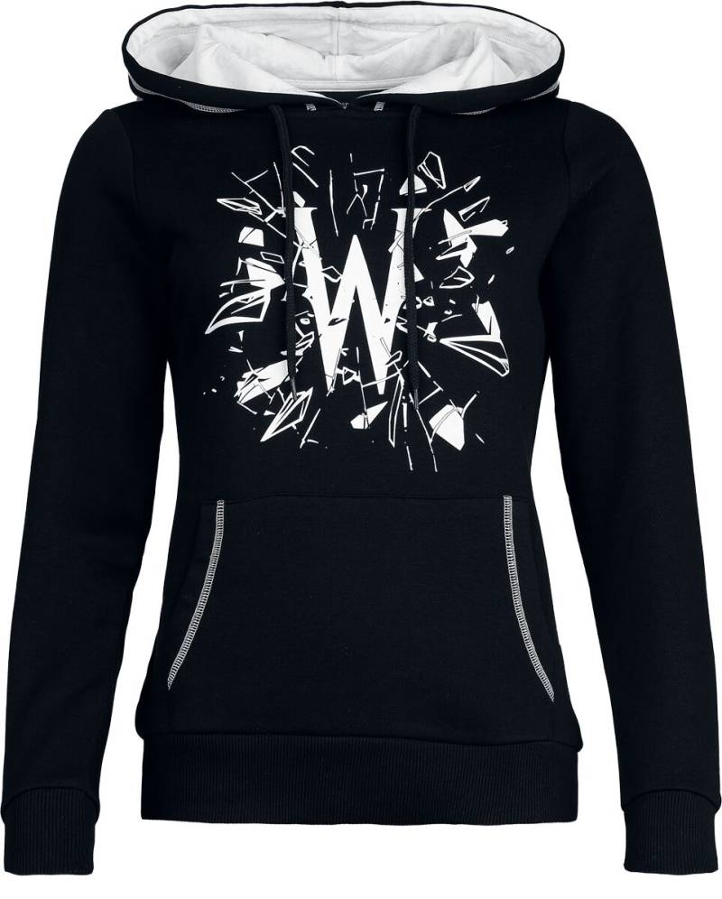 Wednesday - Gothic Kapuzenpullover - Wednesday - Broken Glass - S bis XXL - für Damen - Größe XL - schwarz - EMP exklusives Merchandise! Wednesday - Gothic Kapuzenpullover - Wednesday - Broken Glass - S bis XXL - für Damen - Größe XL - schwarz - EMP exklusives Merchandise! von Wednesday