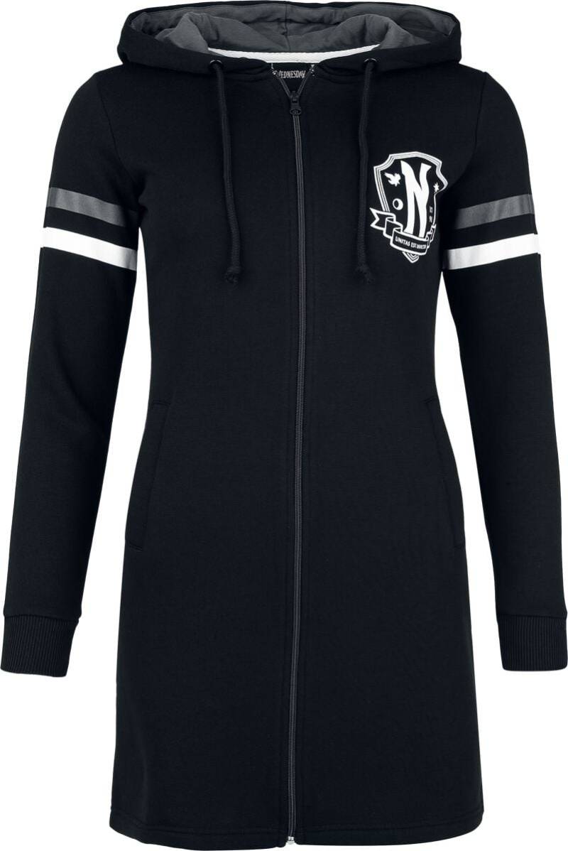 Wednesday Kapuzenjacke - Wednesday - Smell Or Sorrow - S bis XXL - für Damen - Größe L - schwarz  - EMP exklusives Merchandise! von Wednesday