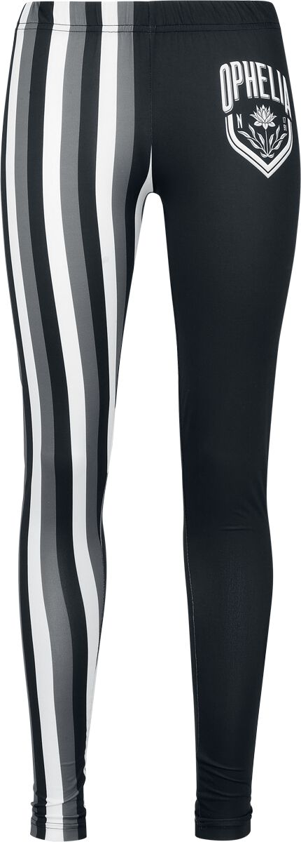 Wednesday Ophelia Leggings schwarz weiß in M von Wednesday
