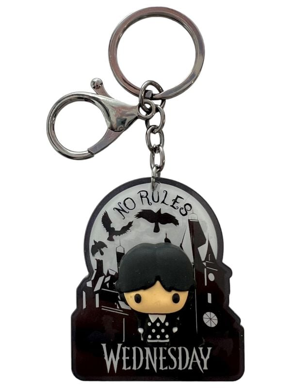 Wednesday Schlüsselanhänger - multicolor  - Lizenzierter Fanartikel von Wednesday