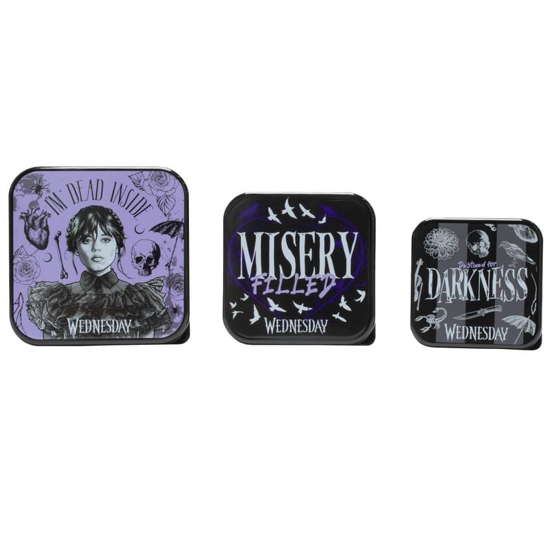 Wednesday Snack Box 3er Set Brotdose multicolor Wednesday Snack Box 3er Set Brotdose multicolor von Wednesday