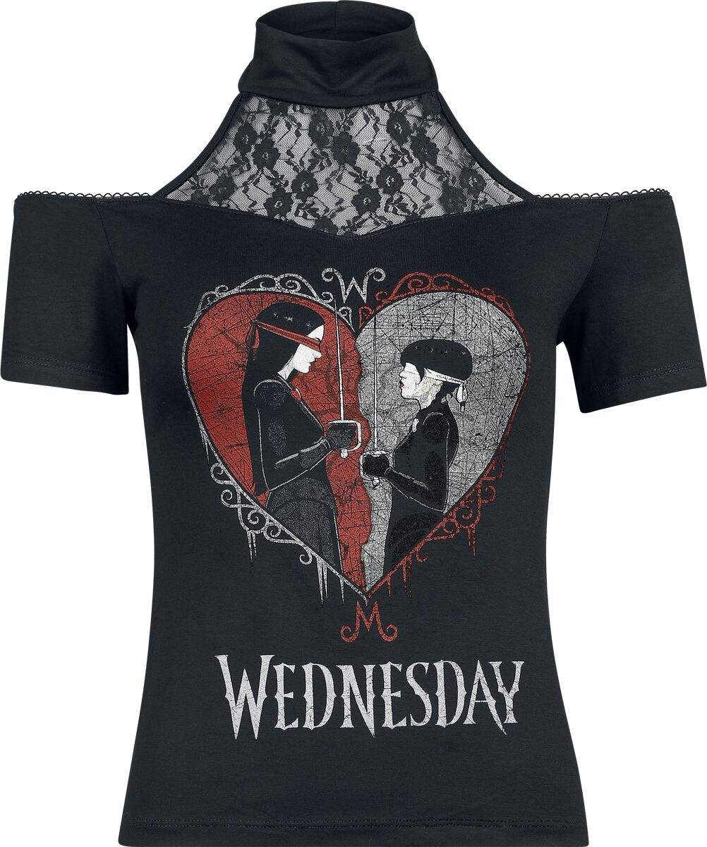 Wednesday The Challenge T-Shirt schwarz in 3XL von Wednesday